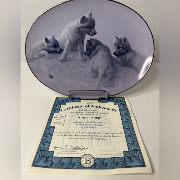 Bradford exchange "King of the Hill "fifth issue of the Wild Bunch collection - Picture 1 of 5